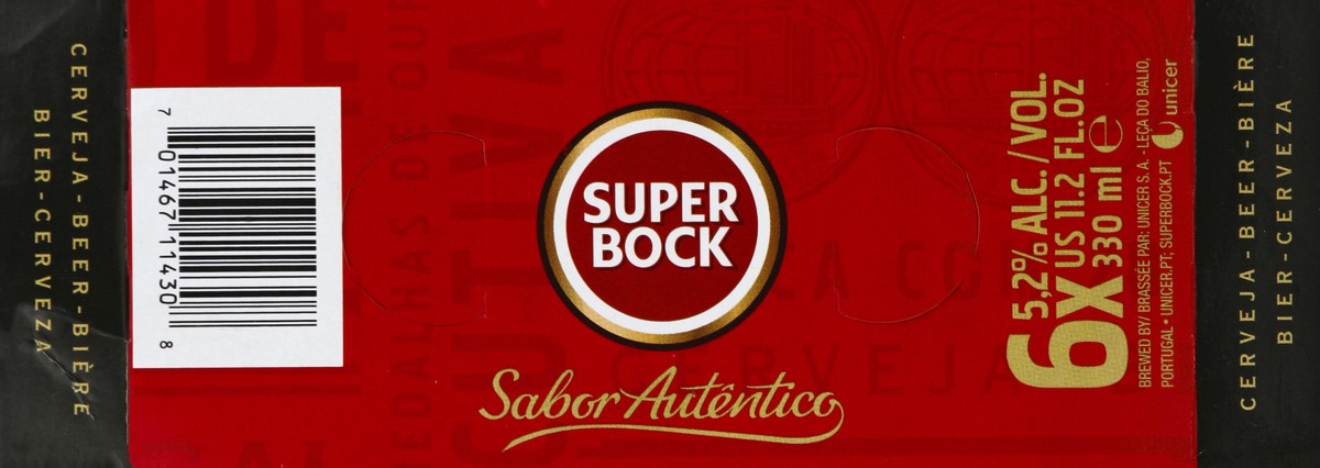 slide 4 of 6, Super Bock Beer 6 ea, 6 ct; 11 oz