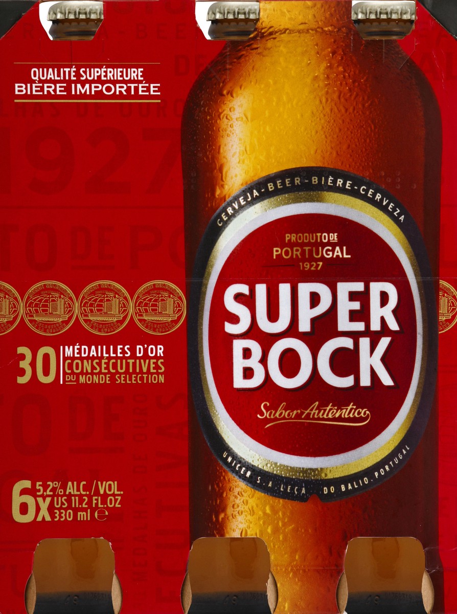 slide 6 of 6, Super Bock Beer 6 ea, 6 ct; 11 oz