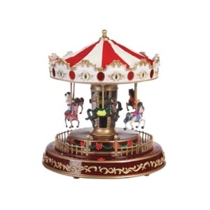 slide 1 of 1, Christmas International Animated Musical Carousel, 1 ct