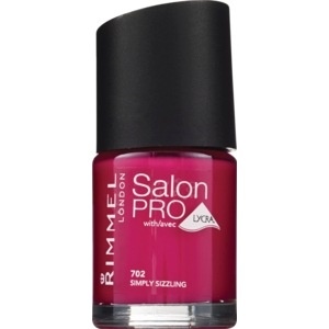 slide 1 of 1, Rimmel Salon Pro With Lycra Nail Polish, 702 Simply Sizzling, 0.4 oz