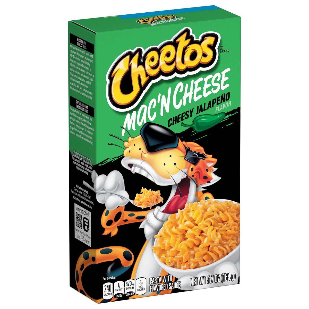 slide 4 of 10, Cheetos Mac 'N Cheese, Cheesy Jalapeno Flavor, 5.7 oz