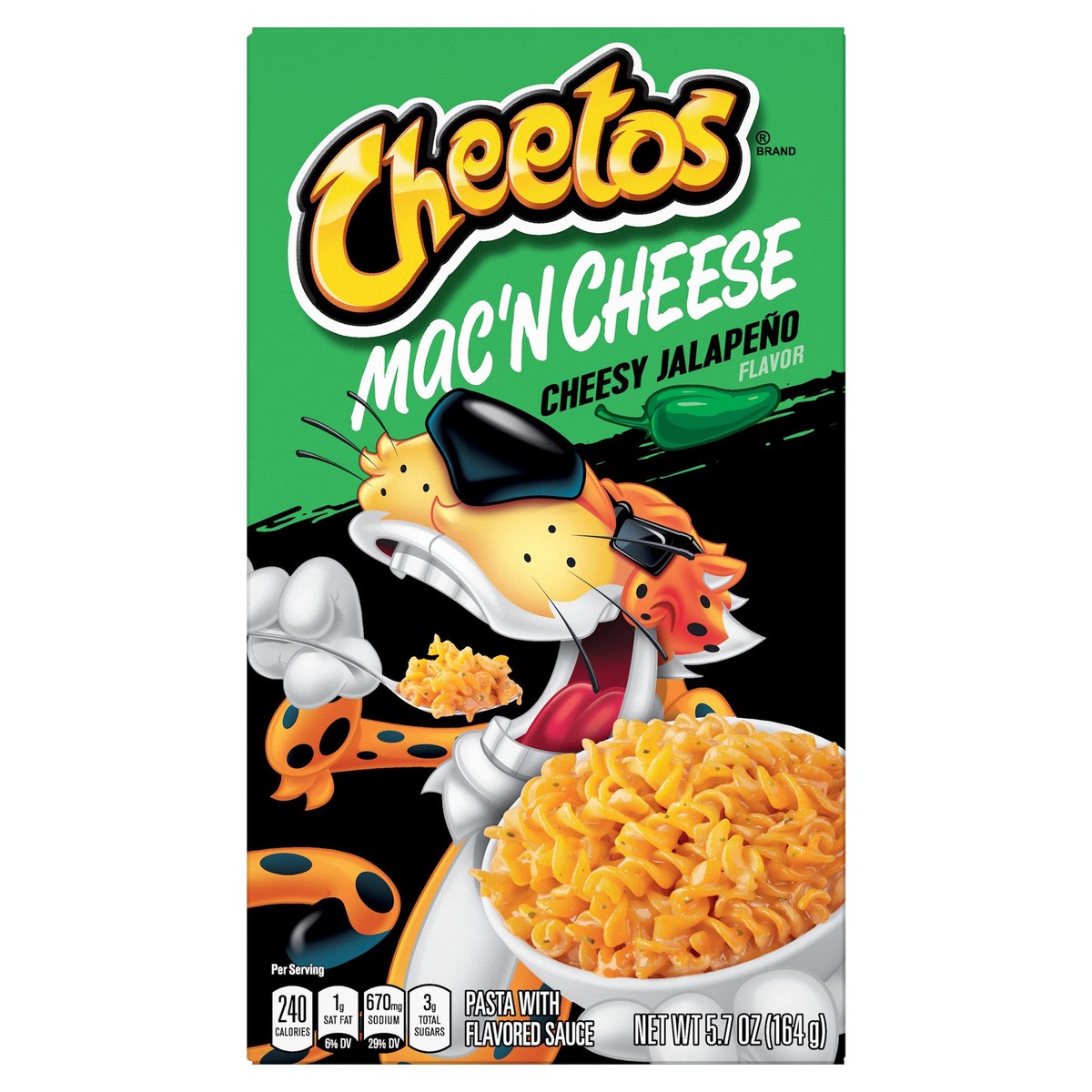 slide 7 of 10, Cheetos Mac 'N Cheese, Cheesy Jalapeno Flavor, 5.7 oz