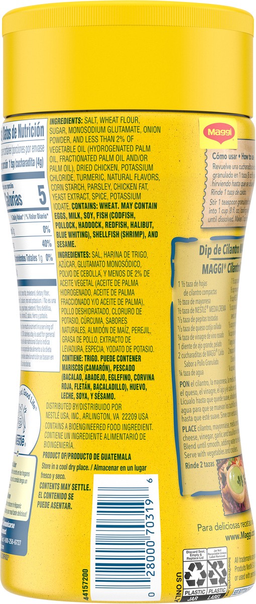 slide 3 of 13, Maggie Granulated Chicken Flavor Bouillon 16 oz., 16 oz