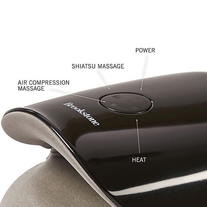 slide 11 of 14, Brookstone Shiatsu Plus Air Hand Massager, 1 ct