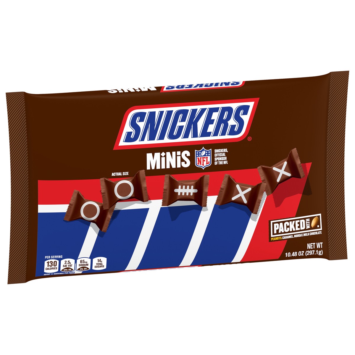 Snickers Cookie Dough 8.5 oz. Bag - All City Candy