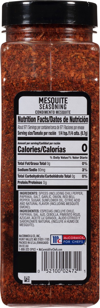 slide 9 of 9, McCormick Grill Mates Mesquite Seasoning, 24 oz, 24 oz