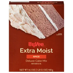 Hy-vee Spice Extra Moist Deluxe Cake Mix