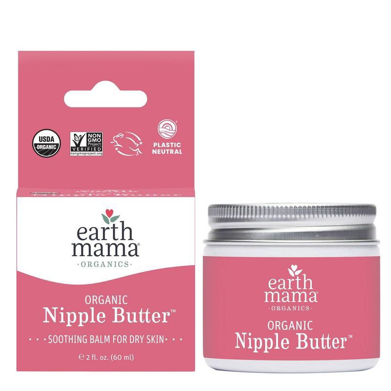 slide 2 of 10, Earth Mama Angel Baby Organic Nipple Butter, 2 oz