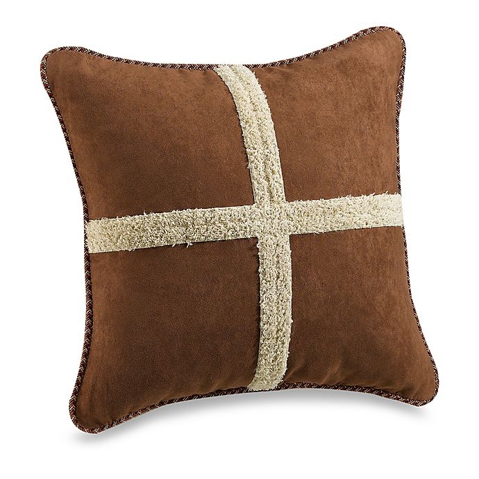 slide 1 of 1, Croscill Caribou Square Throw Pillow, 18 in