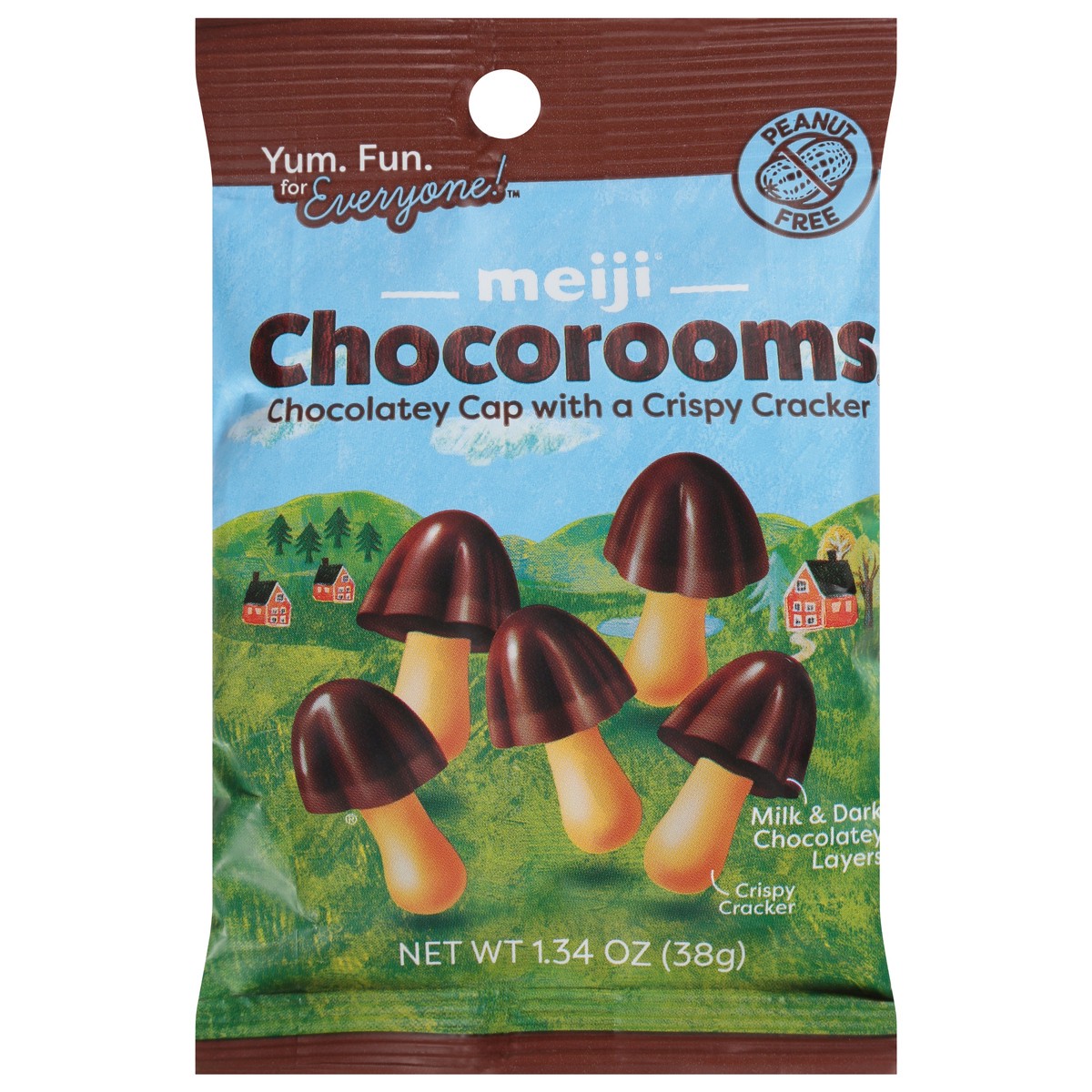 slide 1 of 9, Meiji Chocorooms 1.34 oz, 1.34 oz