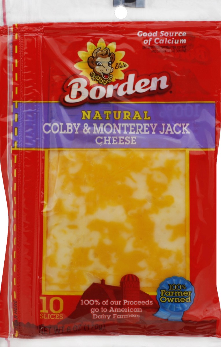 slide 1 of 1, Borden Cheese 10 ea, 10 ct