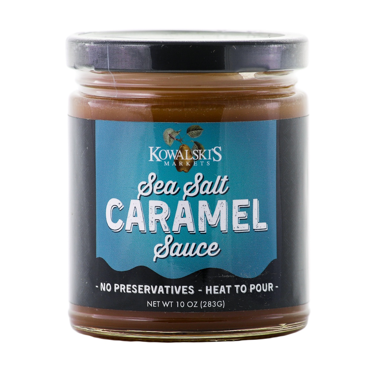 slide 1 of 1, Kowalski's Sea Salt Caramel Fudge Sauce, 10 oz