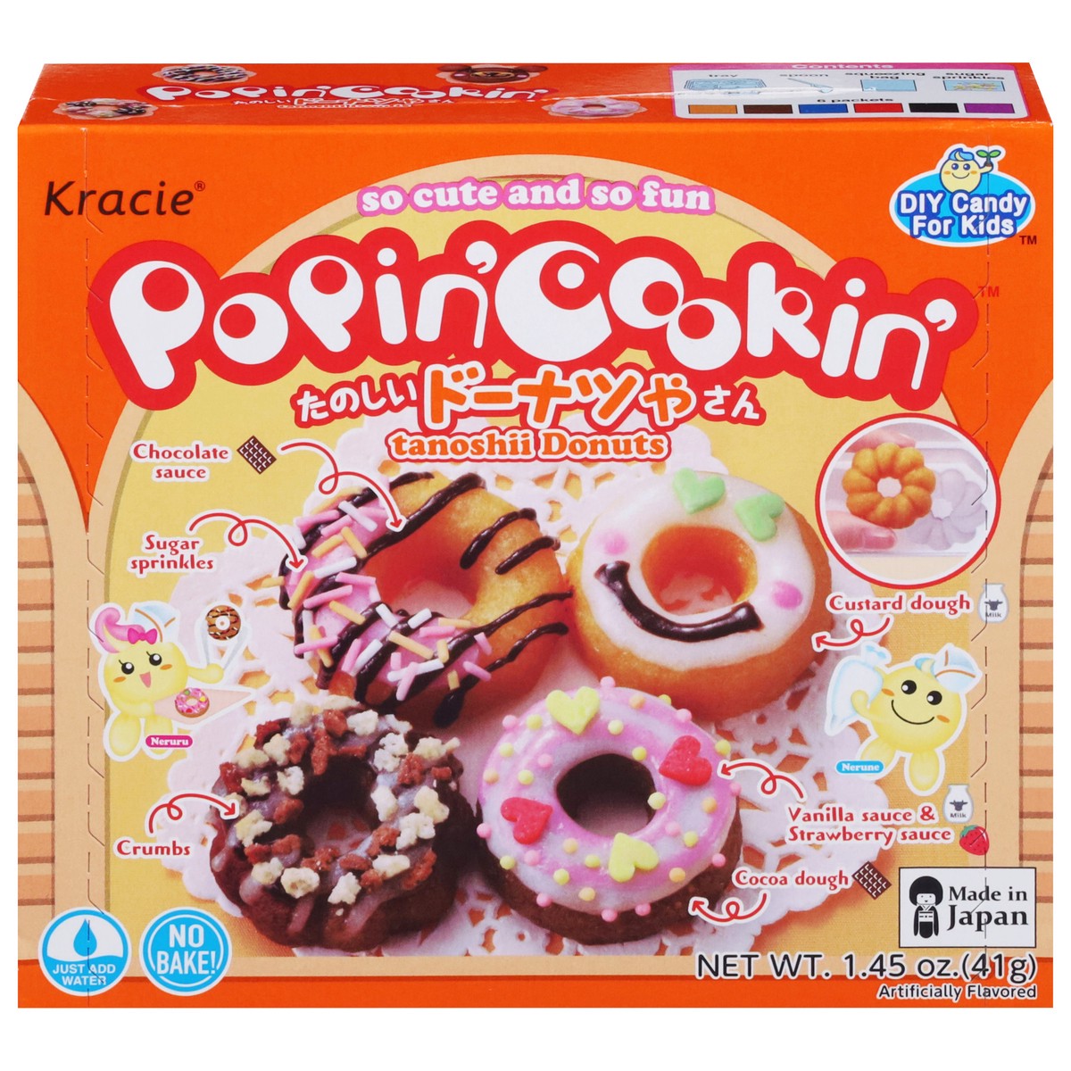 slide 10 of 13, Kracie Popin' Cookin' Tanoshii Donuts, 1.4 oz