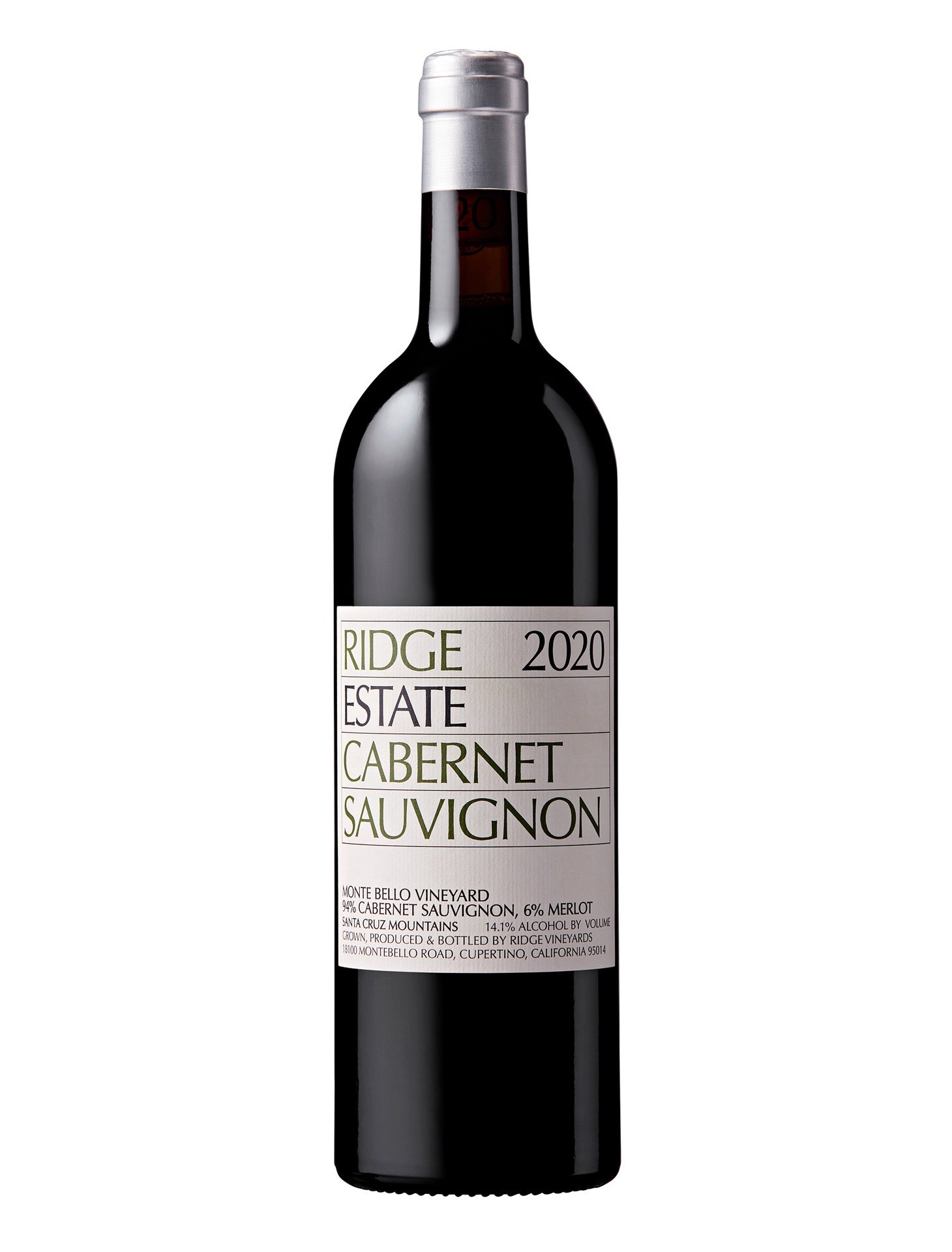 slide 1 of 2, Ridge Vineyards Ridge Estate Cabernet, 750 ml