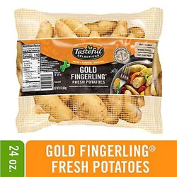 Tastfl Gold Finglng Potatoes