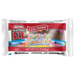 Snack Cakes, Little Debbie Snack COSMIC  Brownie