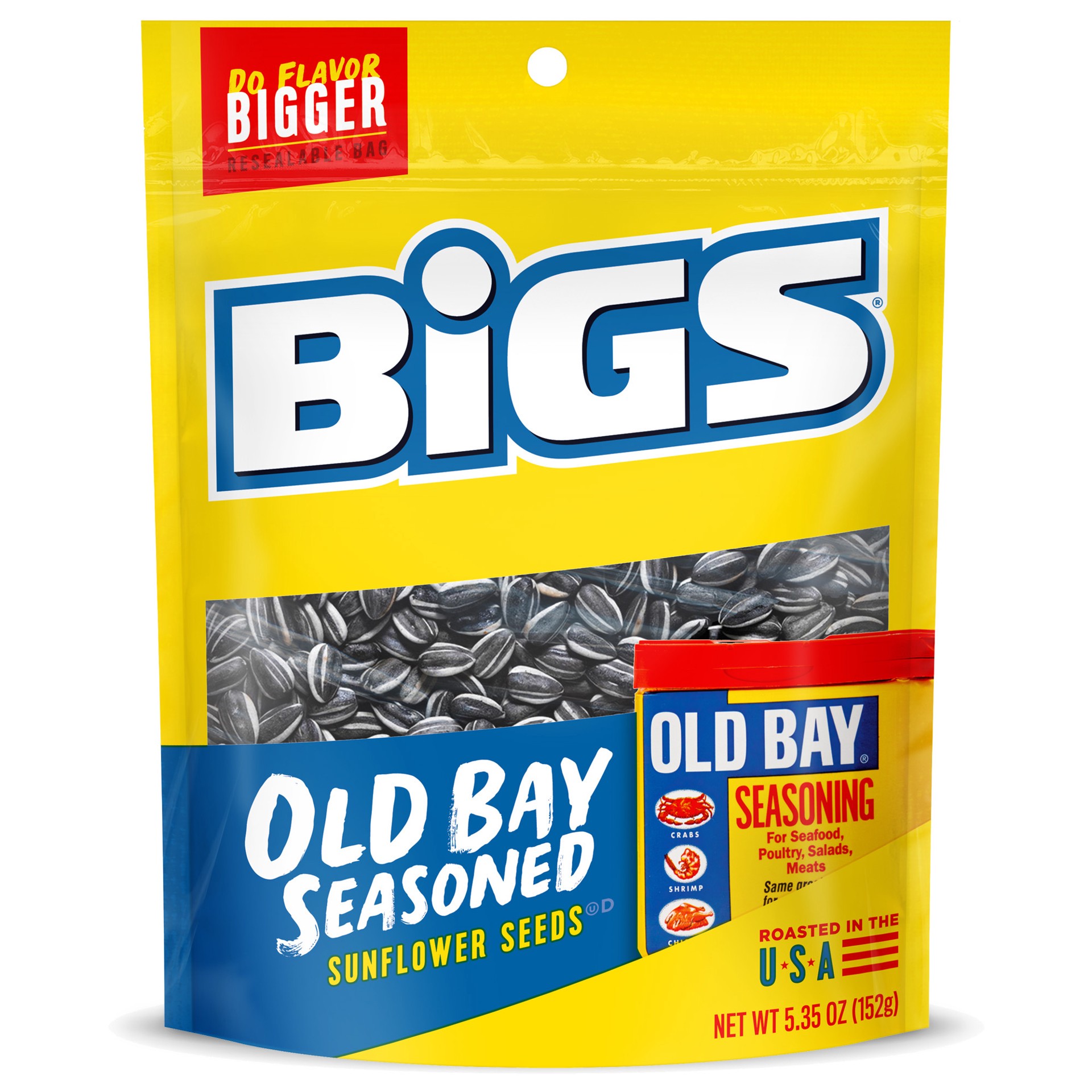 slide 1 of 5, BIGS Old Bay Seasoned Sunflower Seeds 5.35 oz, 5.35 oz