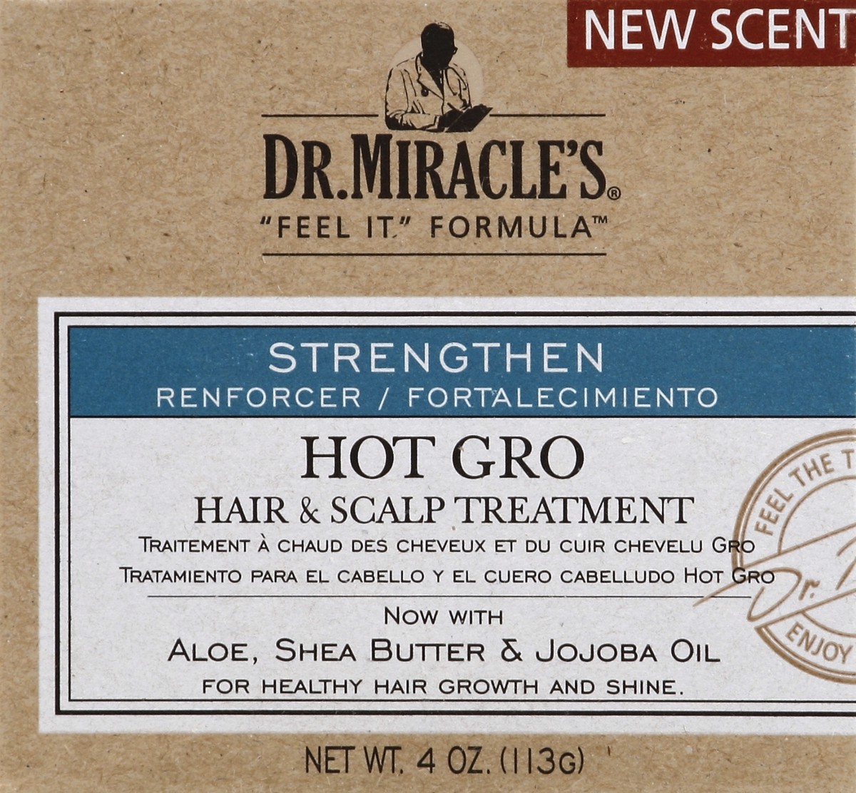 slide 4 of 4, Dr. Miracle's Hair & Scalp Treatment 4 oz, 4 oz; 113 gram