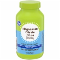 slide 1 of 1, Kroger Magnesium Citrate 250Mg Softgels, 60 ct