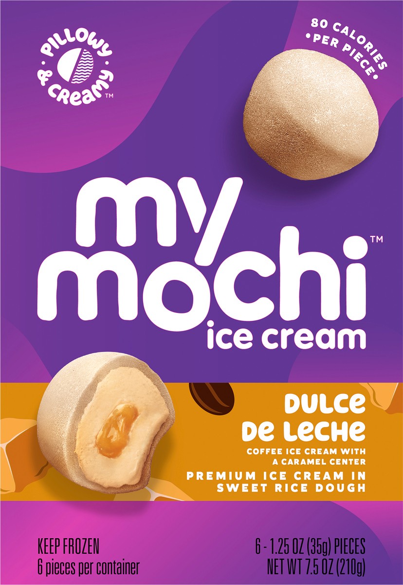 slide 5 of 14, My/Mo Ice Cream Dulce De Leche, 1 ct