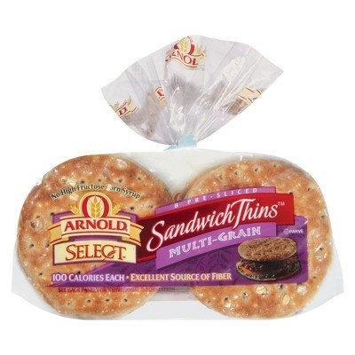 slide 1 of 1, Arnold Multi-Grain Sandwich Thins, 12 oz