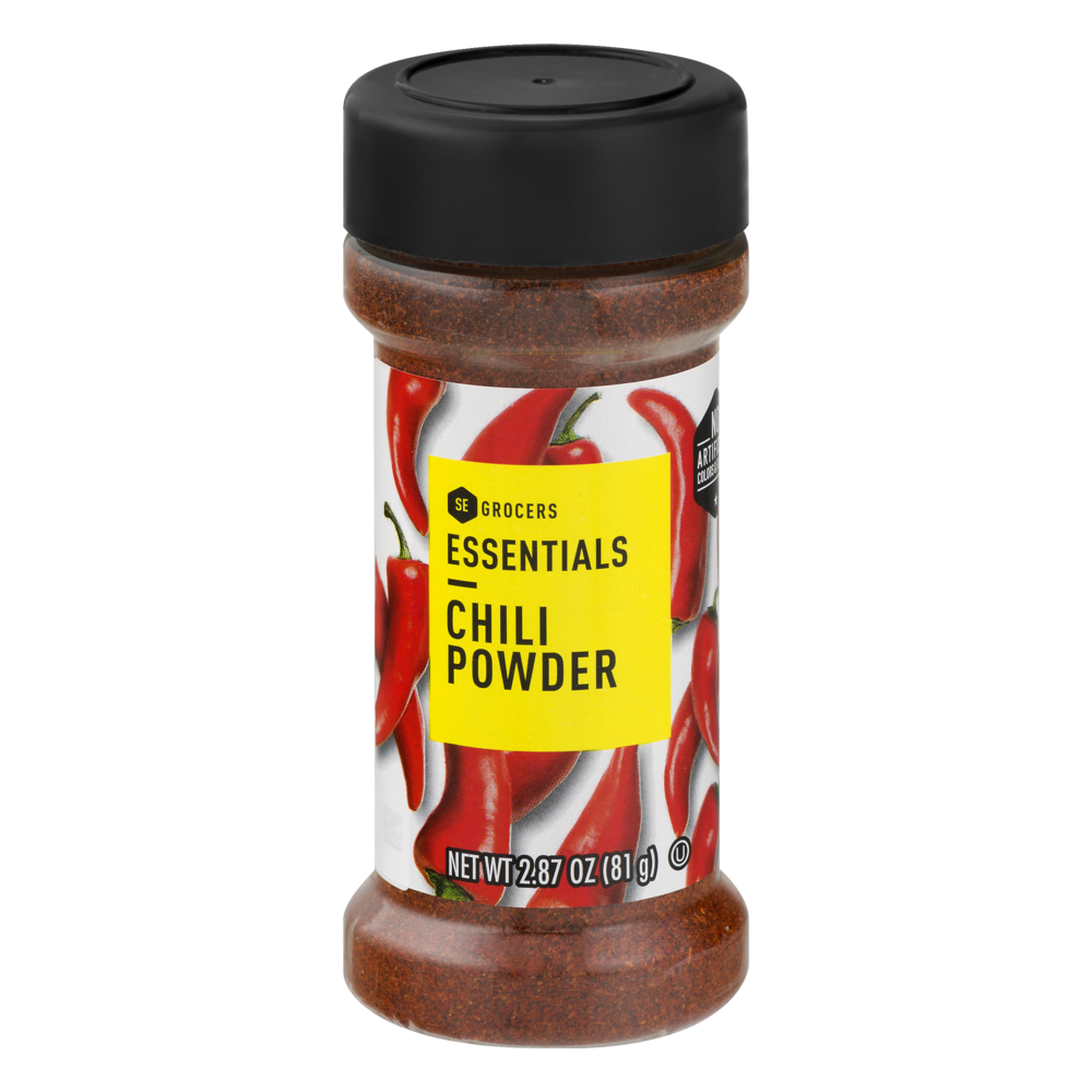 slide 1 of 1, Essentials Chili Powder, 2.8 oz