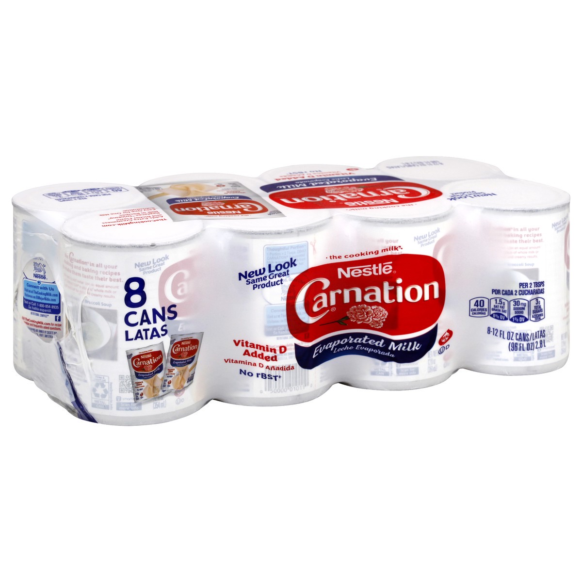 slide 6 of 10, Carnation Evaporated Milk 8 ea, 8 ct