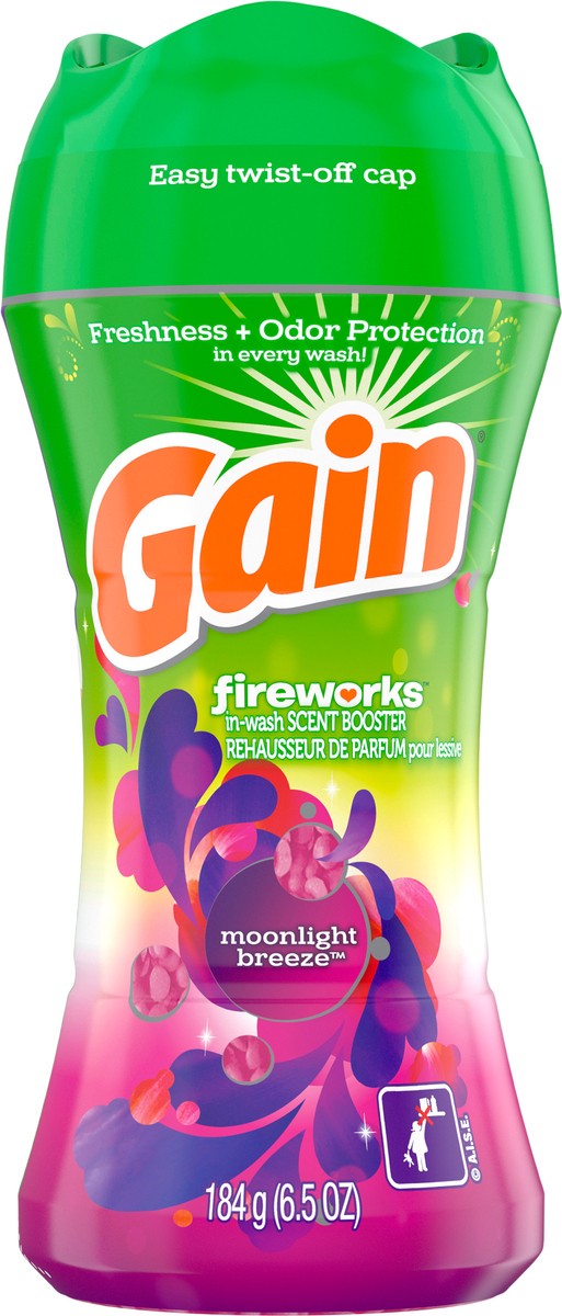 slide 3 of 4, Gain Fireworks In-Wash Scent Booster Beads, Moonlight Breeze, 6.5 oz, 6.5 oz
