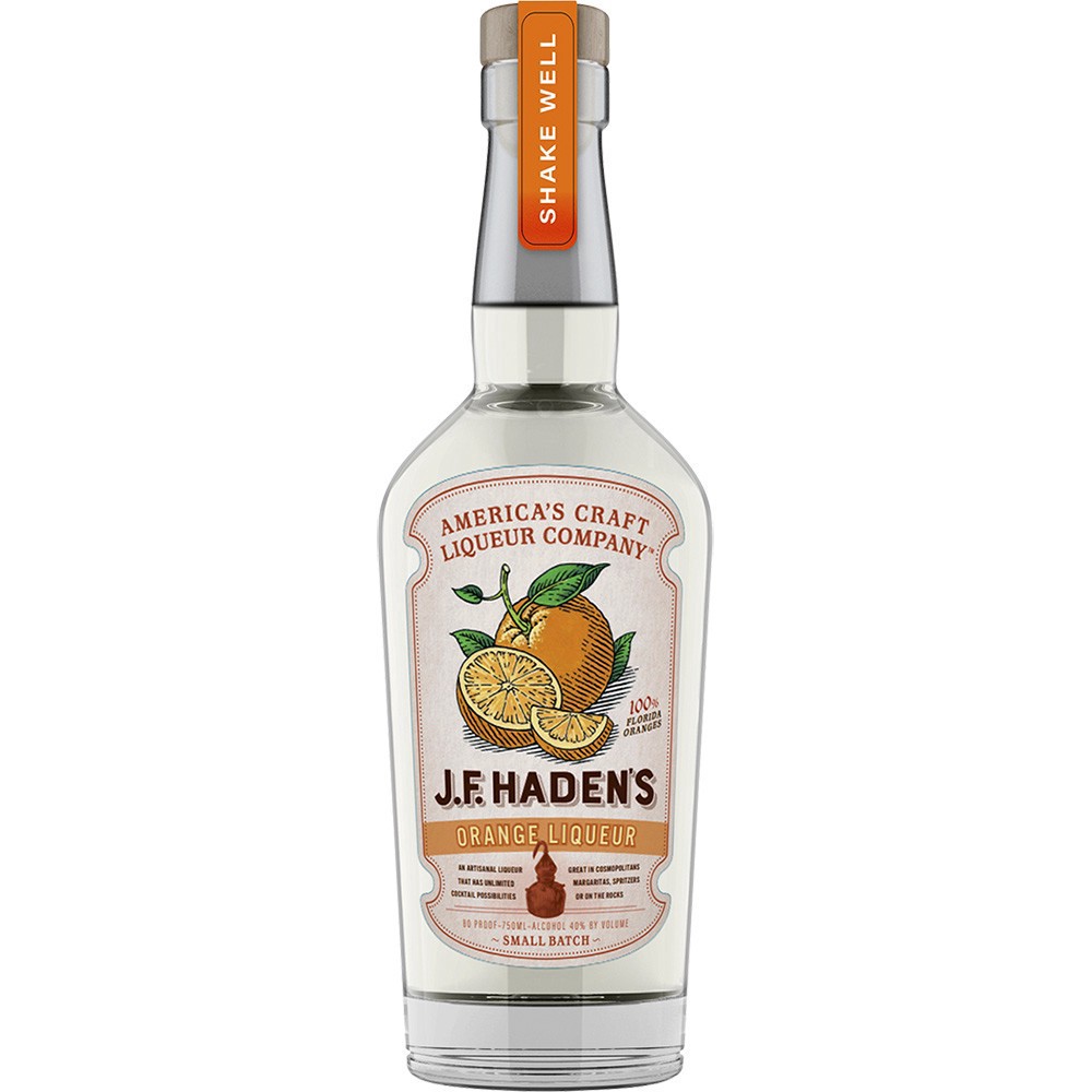 slide 1 of 1, J.f. Haden's Orange Liqueur, 750 ml