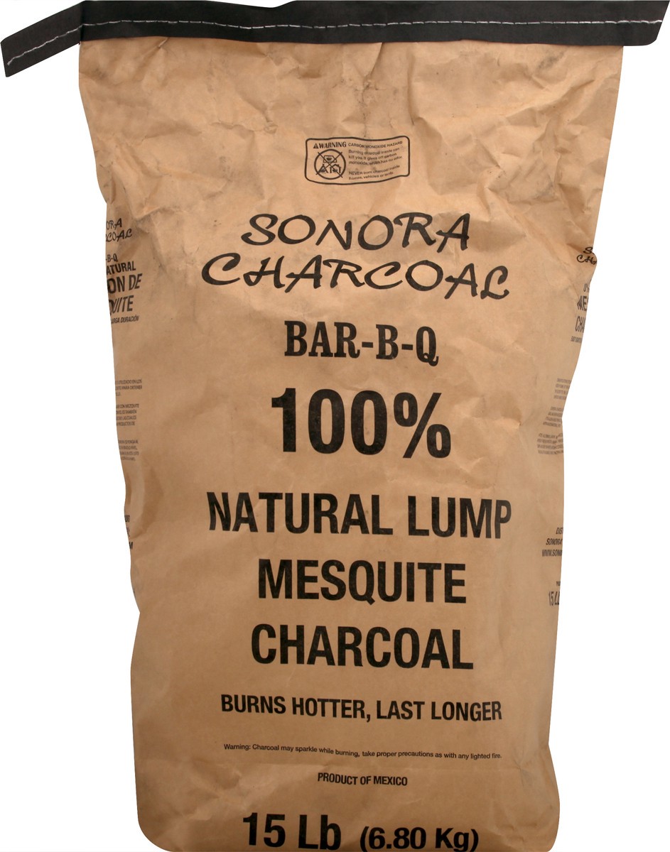 slide 3 of 7, Sonora Charcoal Charcoal 15 lb, 15 lb