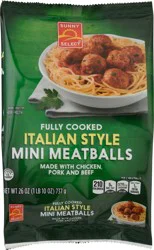 Sunny Select Italian Style Meatballs 26 oz