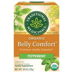 Traditional Medicinals Organic Belly Comfort Caffeine Free Herbal Tea