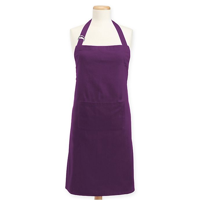 slide 1 of 6, Design Imports Neon Chef Apron - Purple, 1 ct