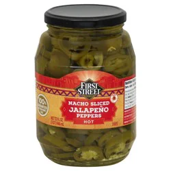 First Street Hot Nacho Sliced Jalapenos