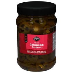 First Street Hot Nacho Sliced Jalapenos