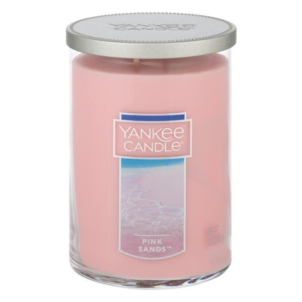 slide 1 of 1, Yankee Candle 2-Wick Glass Tumbler Candle Pink Sands, 22 oz