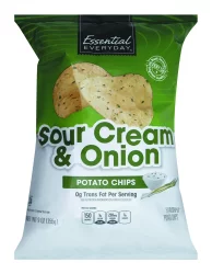 Essential Everyday Sour Cream & Onion Potato Chips