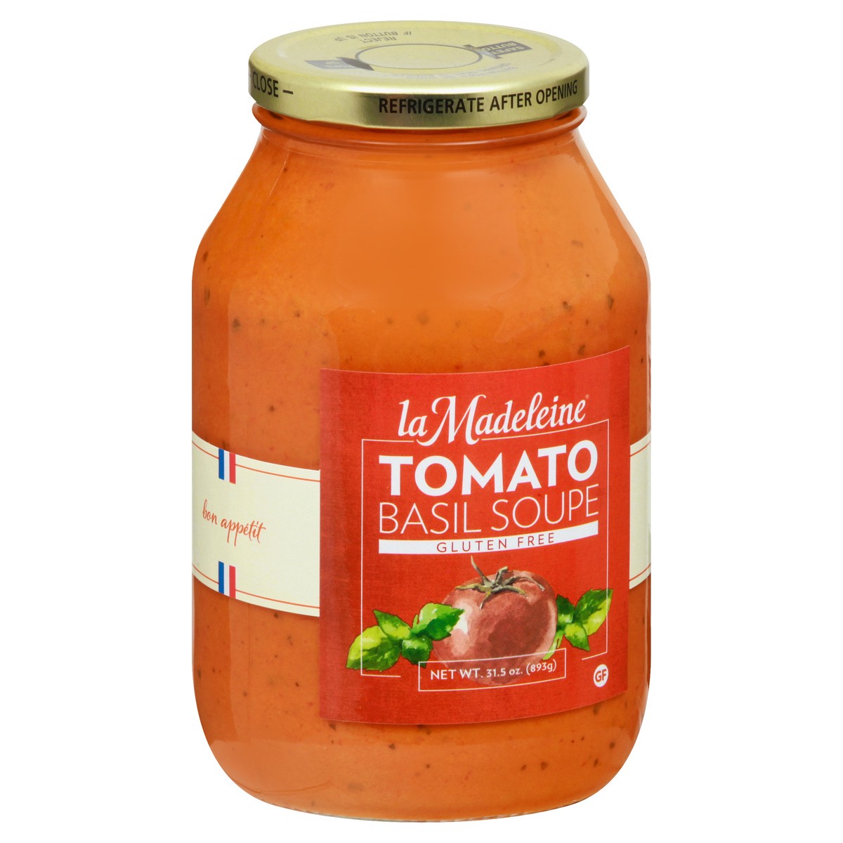 slide 3 of 9, La Madeleine Gluten Free Tomato Basil Soupe 31.5 oz, 31 oz