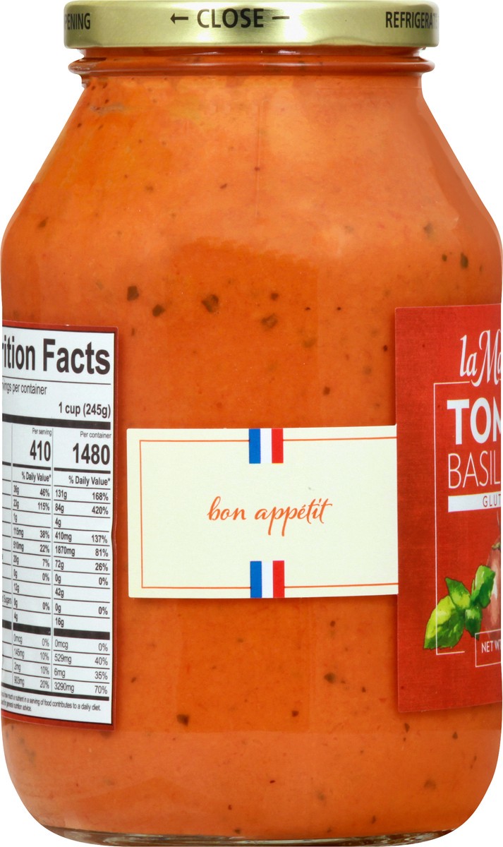 slide 4 of 9, La Madeleine Gluten Free Tomato Basil Soupe 31.5 oz, 31 oz