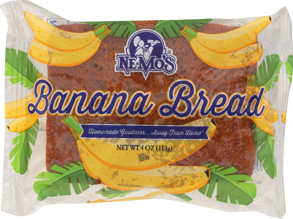 slide 1 of 1, Ne-Mo's Banana Bread, 4 oz