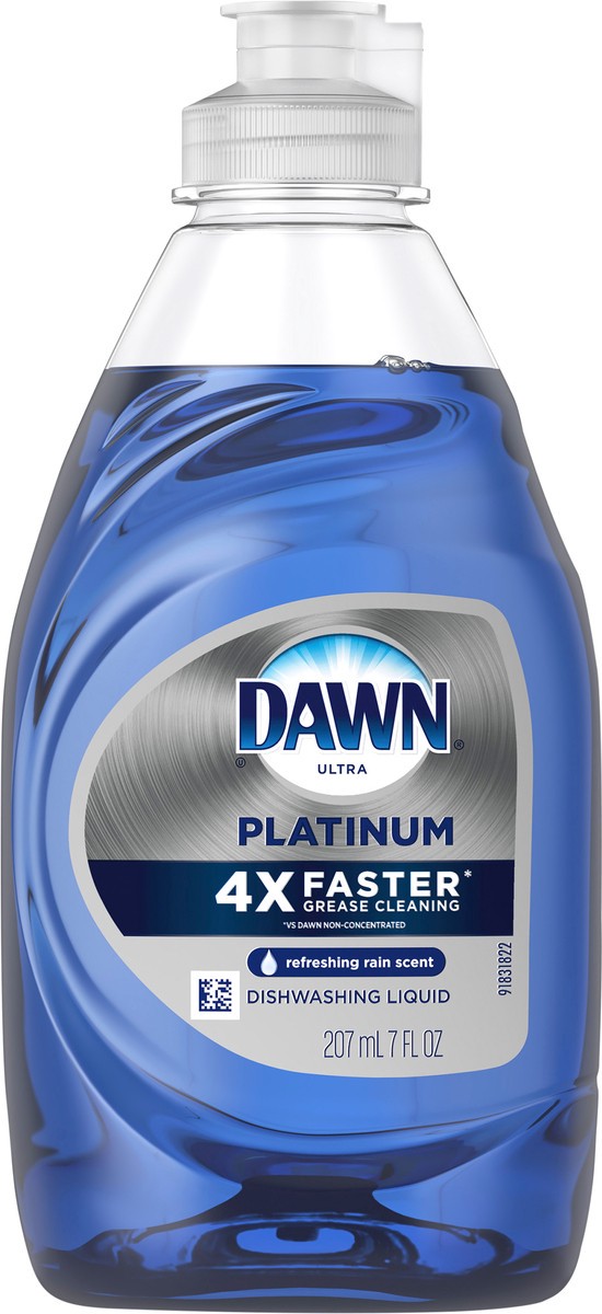 slide 3 of 3, Dawn Platinum Dish Soap, Refreshing Rain, 7 oz