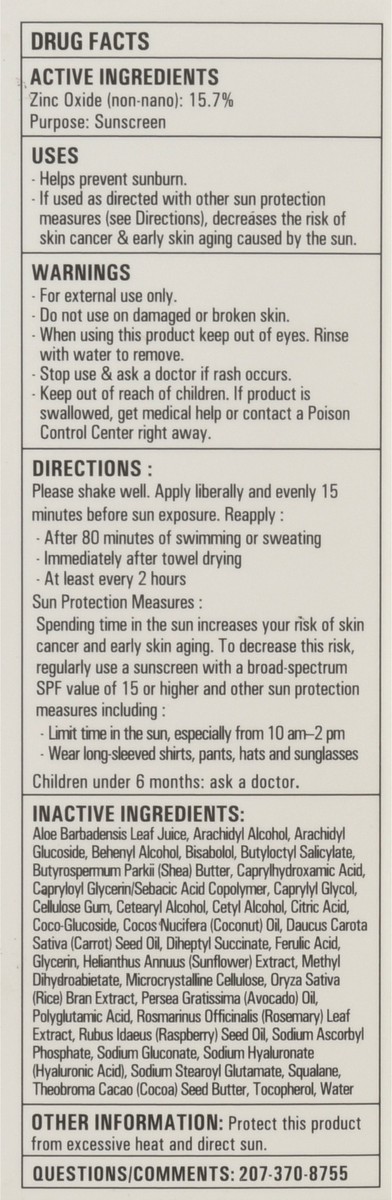 slide 7 of 9, Mad Hippie Hydrating Facial Zinc Oxide Sunscreen Spf 25, 1 ct