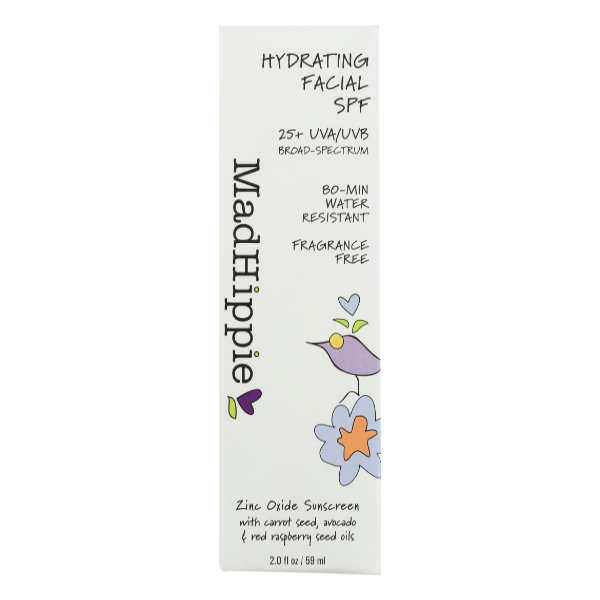 Mad Hippie Hydrating Facial Zinc Oxide Sunscreen Spf 25 1 ct Shipt