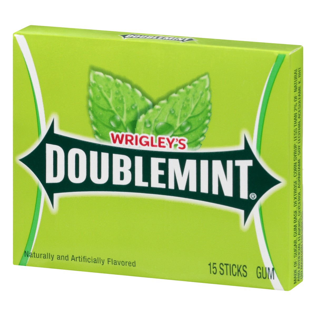 slide 4 of 11, Doublemint Wrigley's Doublemint Chewing GumSingle Pack, 