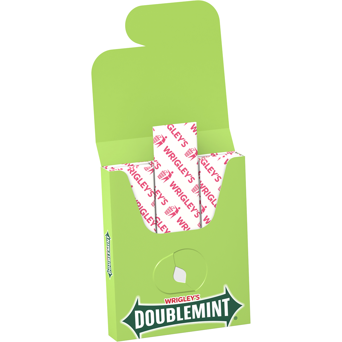 slide 2 of 11, Doublemint Wrigley's Doublemint Chewing GumSingle Pack, 