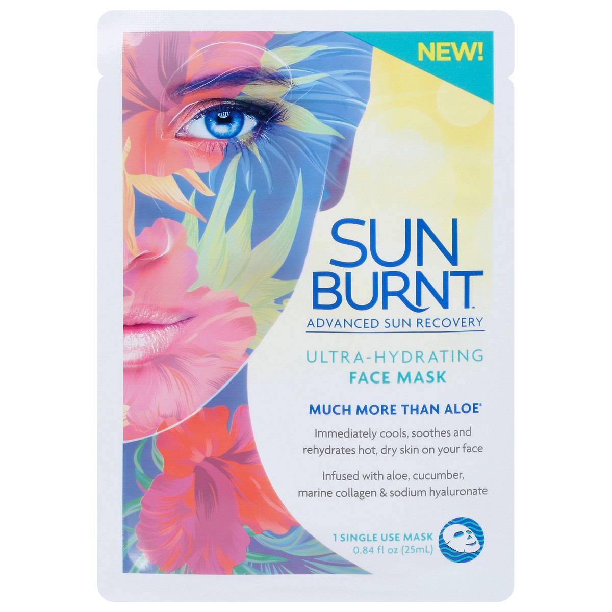 slide 8 of 13, SunBurnt Sun Burnt Ult Hydrate Face Mask, 1 ct