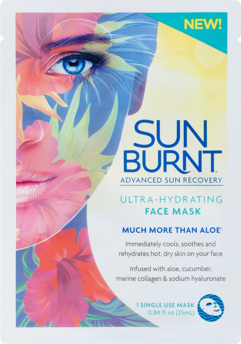 slide 11 of 13, SunBurnt Sun Burnt Ult Hydrate Face Mask, 1 ct