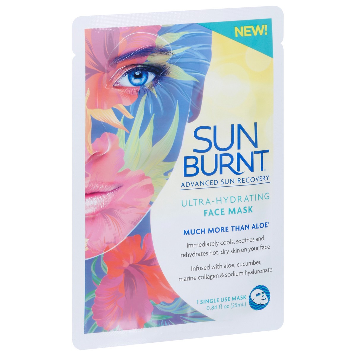 slide 6 of 13, SunBurnt Sun Burnt Ult Hydrate Face Mask, 1 ct