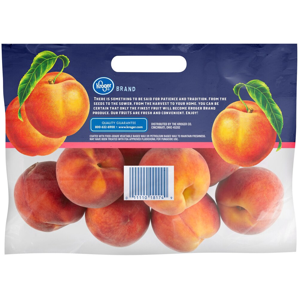 slide 3 of 3, Kroger Peaches, 2 lb