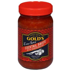 Gold's Extra Spicy Cocktail Sauce with Horseradish 9 oz
